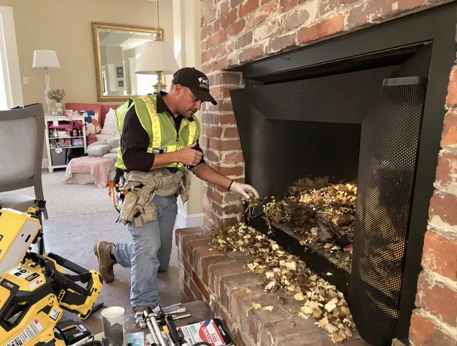 Safe screening installation by Horizon West Chimney Sweep in Horizon West, FL