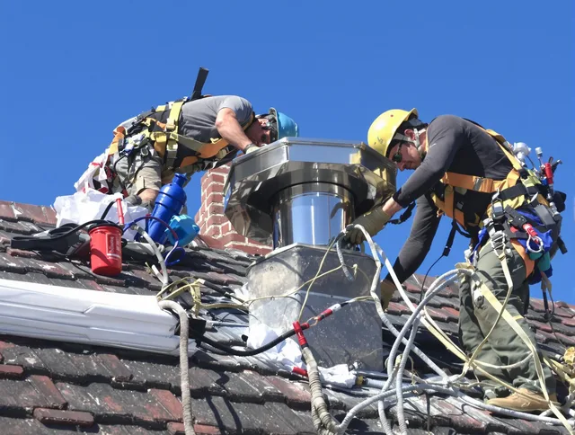 Protective chimney cap installed by Horizon West Chimney Sweep in Horizon West, FL