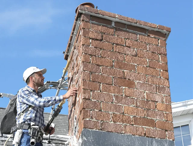 Brickwork for a chimney rebuild by Horizon West Chimney Sweep in Horizon West, FL