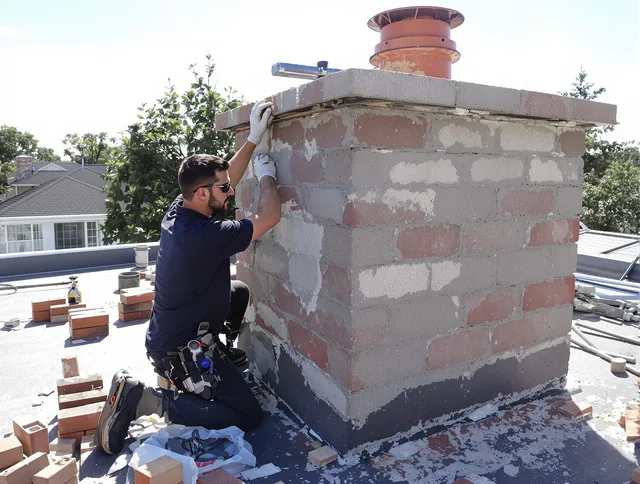 Advanced chimney repair process by Horizon West Chimney Sweep in Horizon West, FL