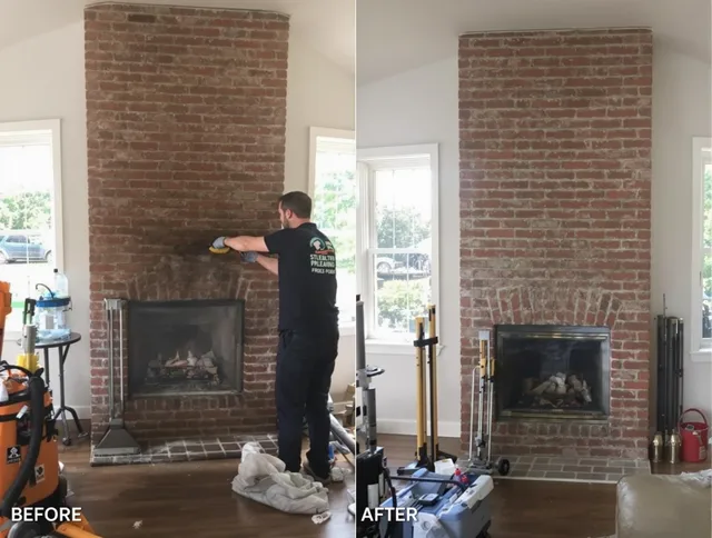 Finished chimney sweeping service by Horizon West Chimney Sweep in Horizon West, FL