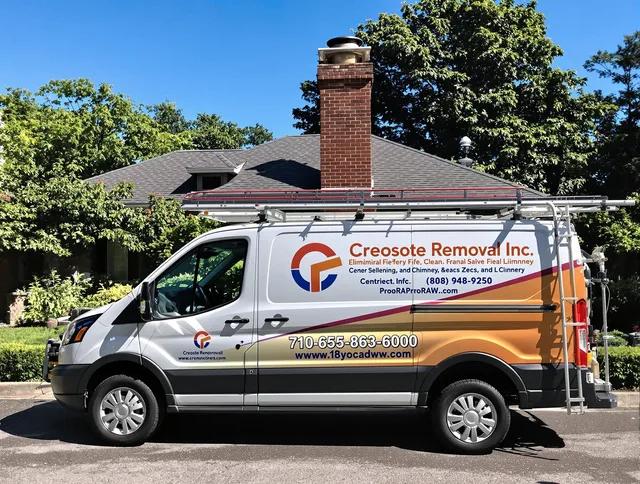 Horizon West Chimney Sweep technician removing creosote safely in Horizon West, FL
