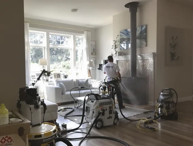 Soot removal service by Horizon West Chimney Sweep for a fireplace in Horizon West, FL
